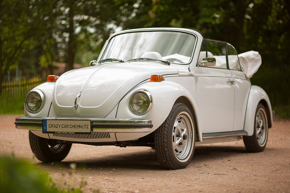 VW Käfer Cabrio Sonderedition “triple white”